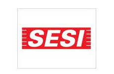 Logo do SESI, parceiro da CLINMET